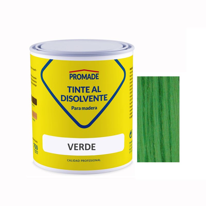 TINTE AL DISOLVENTE VERDE 4 L