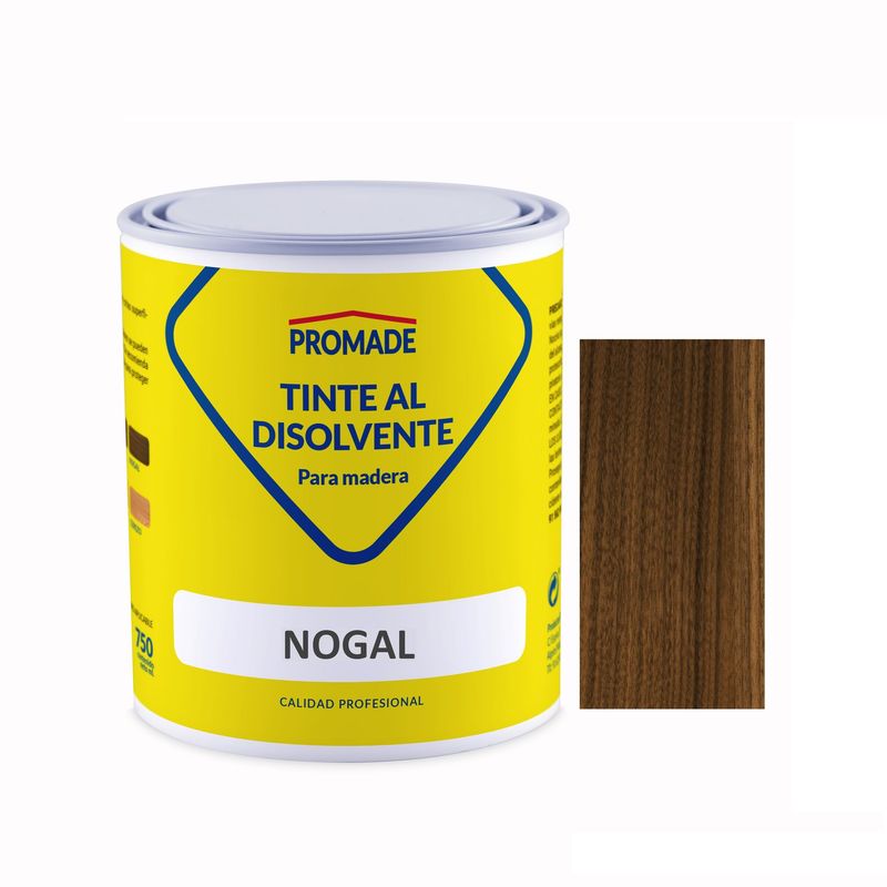 TINTE AL DISOLVENTE NOGAL 750 ML