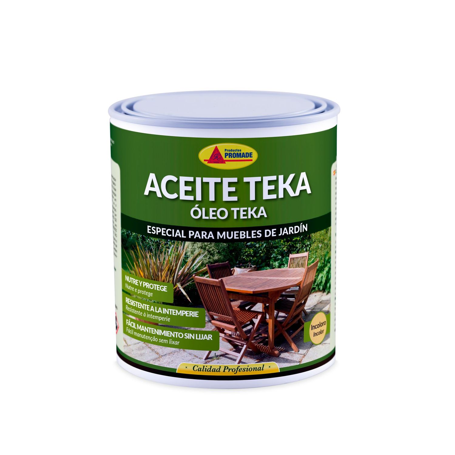 ACEITE TEKA INCOLORO 4 L.