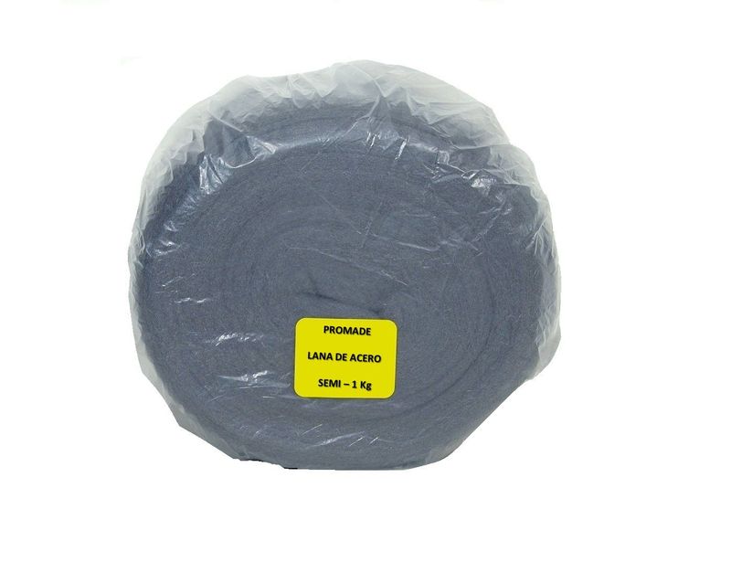 LANA ACERO 1 KG MEDIO