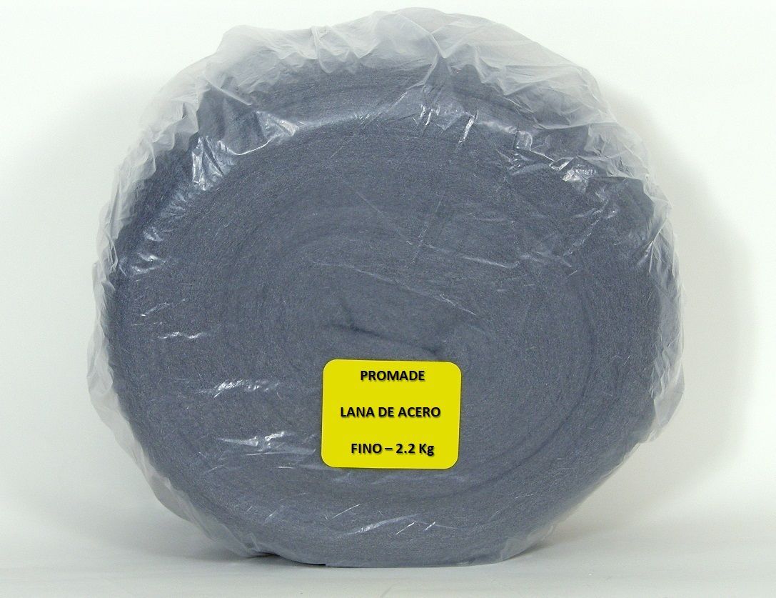 LANA DE ACERO 2,2KG FINO