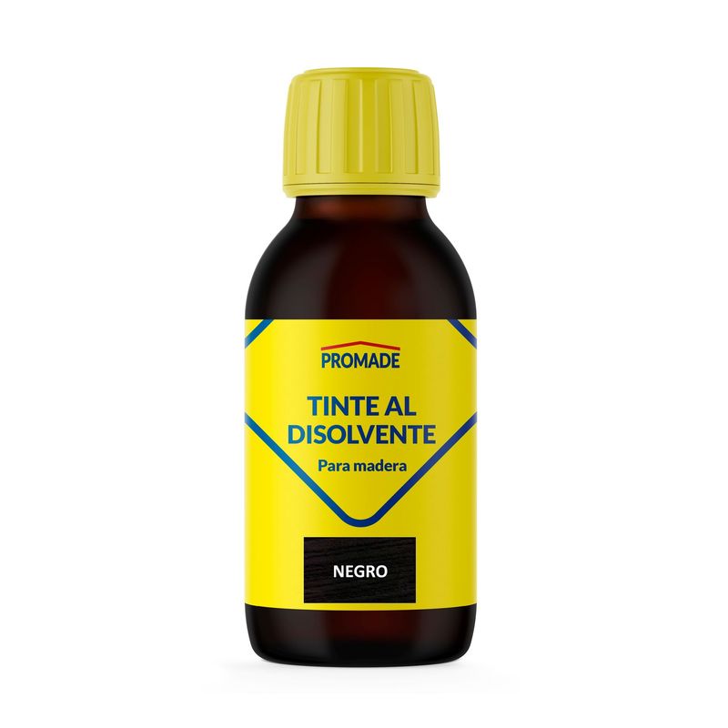 TINTE AL DISOLVENTE NEGRO 125 ML