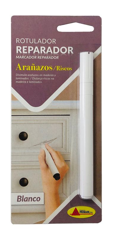 ROTULADOR REPARADOR ARAÑAZOS BLANCO