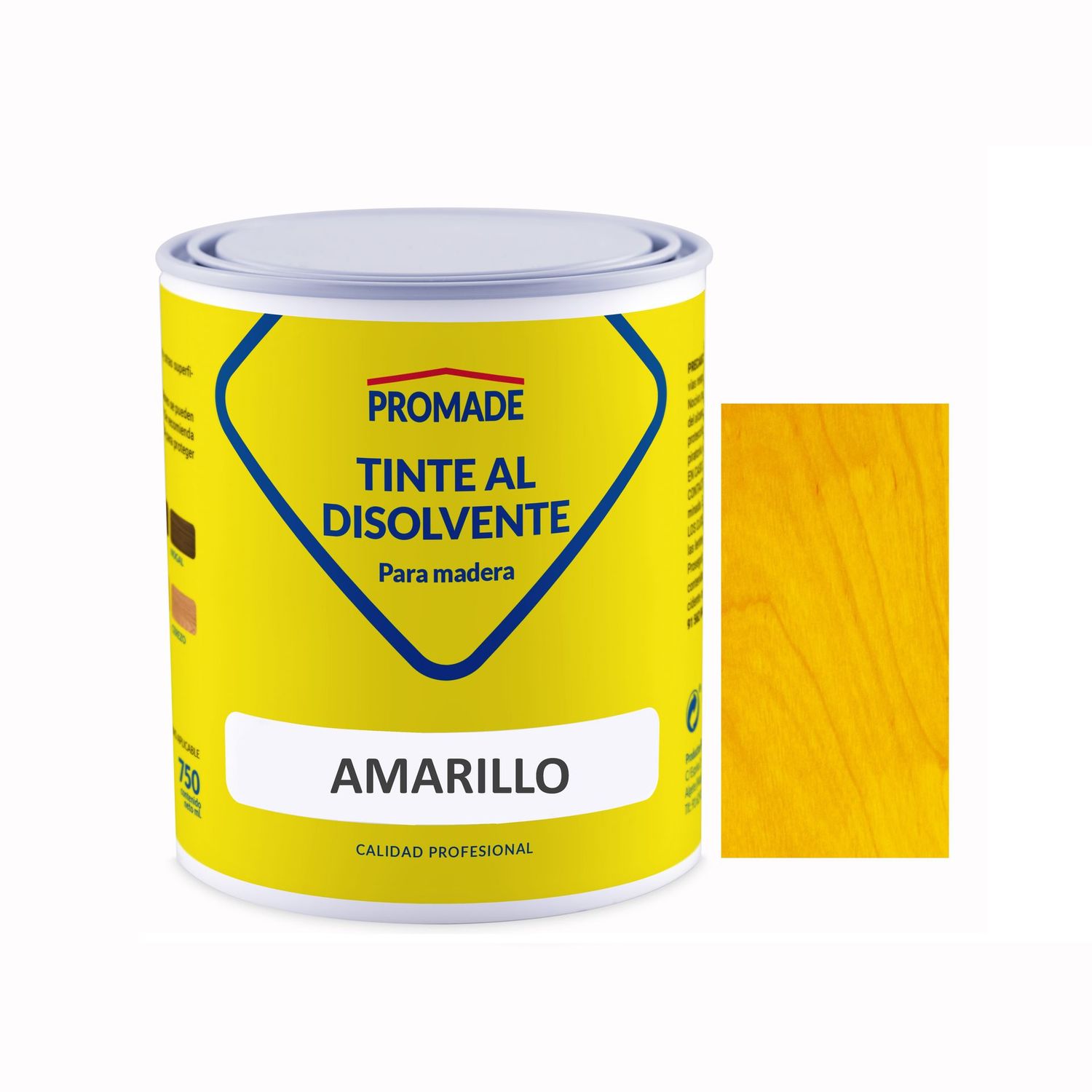 TINTE AL DISOLVENTE AMARILLO 4 L