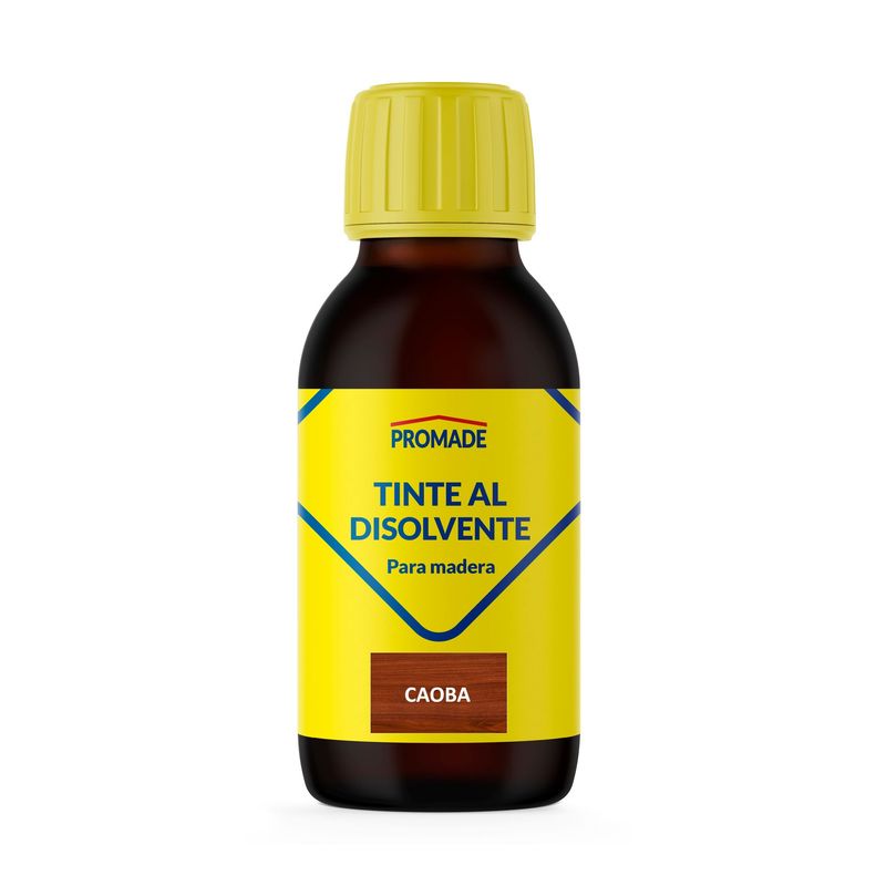 TINTE AL DISOLVENTE CAOBA 125 ML