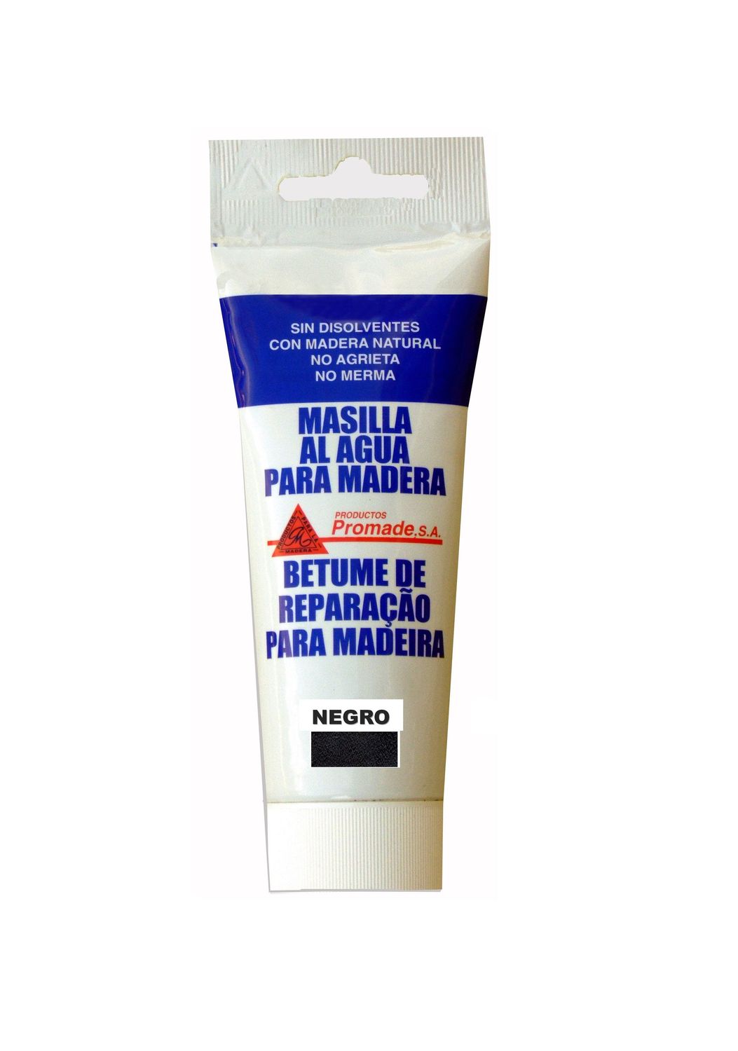 MASILLA PARA MADERA AL AGUA NEGRO 150 GR