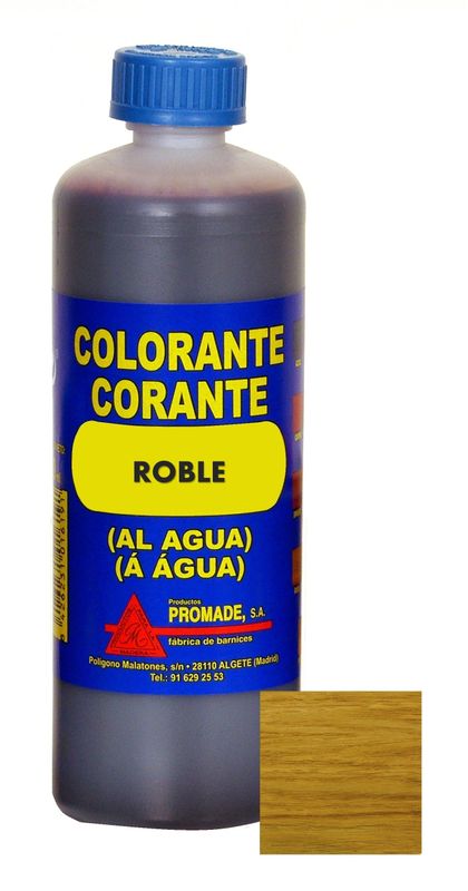 COLORANTE AL AGUA ROBLE 500 ML