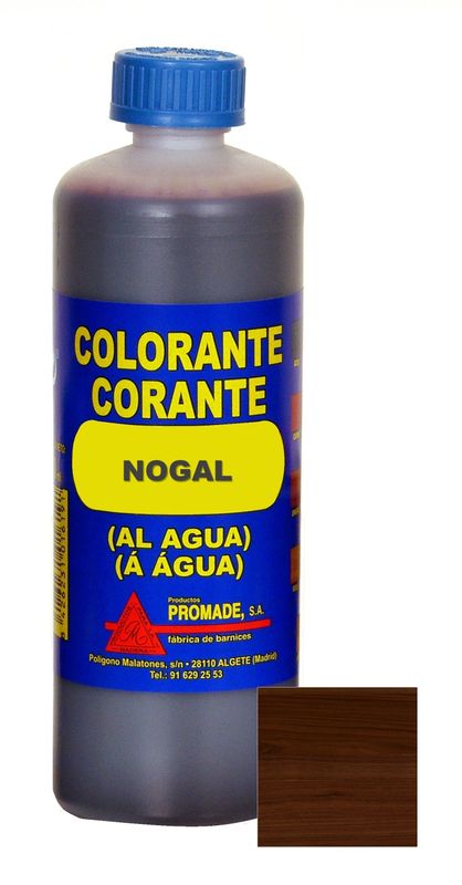 COLORANTE AL AGUA NOGAL 500 ML