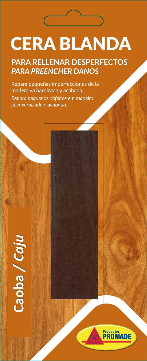 CERA PARA EMPLASTECER CAOBA