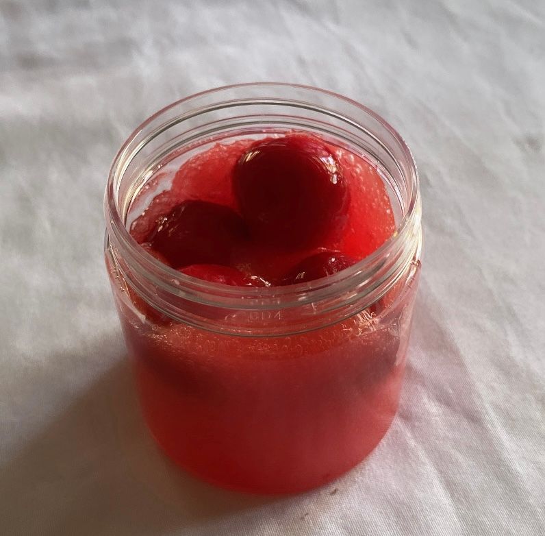 Cherry Pie Filling Slime