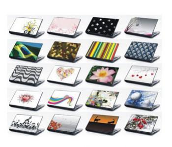 Capa Adhesiva p/notebook h-18 c/ manual de recorte - &#39;toda linea de nb&#39;