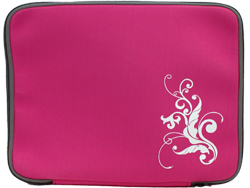 Protector p/ notebook 12&quot; rosa