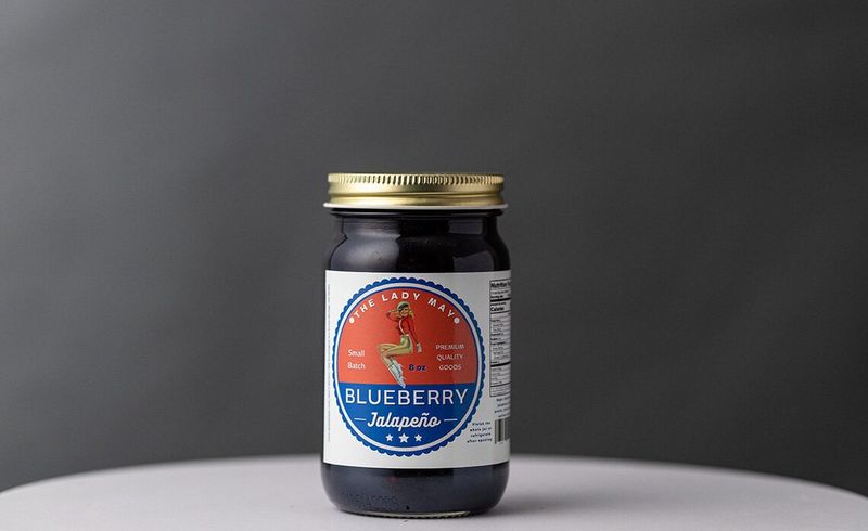 Blueberry Jalapeno Pepper Jelly