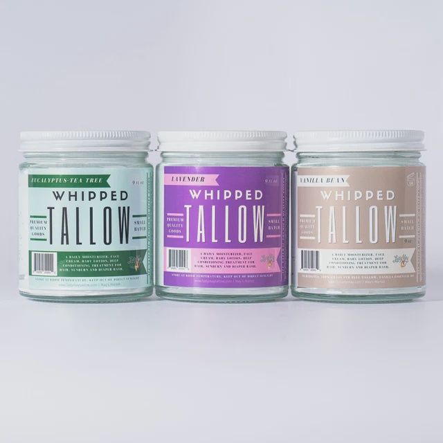 Scented Whipped Tallow Set (9 oz size)