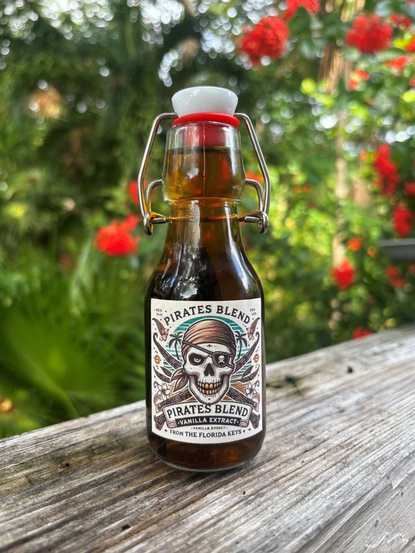 Pirates Blend Vanilla Extract Infused with Tito&#39;s Vodka