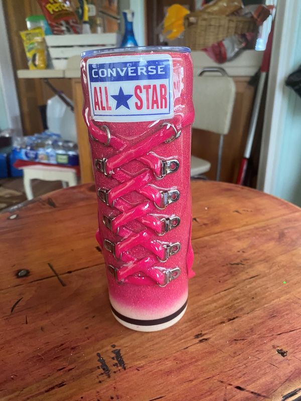 All Star Converse 20 oz Skinny Tumbler