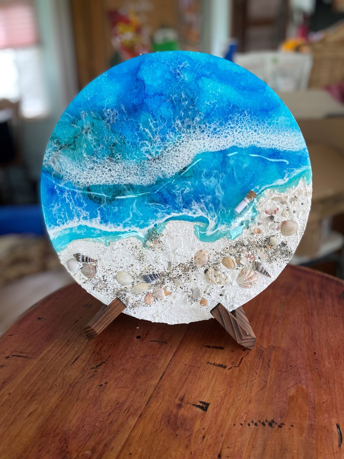 Note in a Bottle Beach art