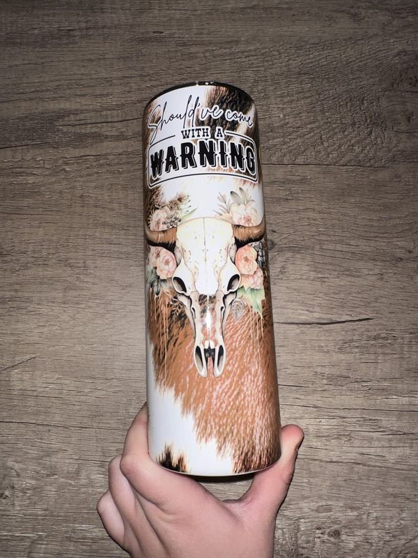 Should Have Come With a Warning Tumbler Gift Set