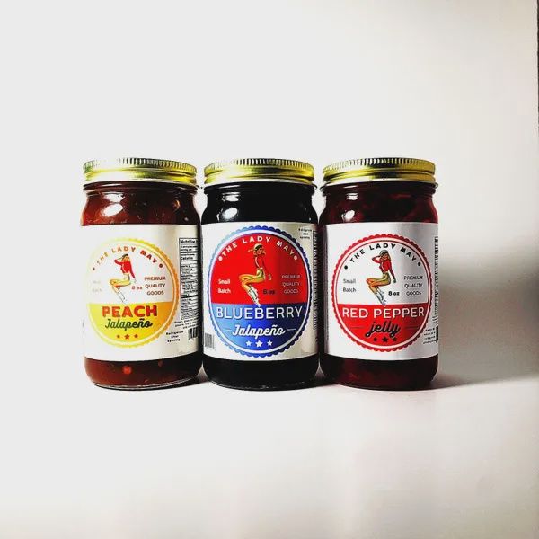 The Lady May Pepper Jelly Trio