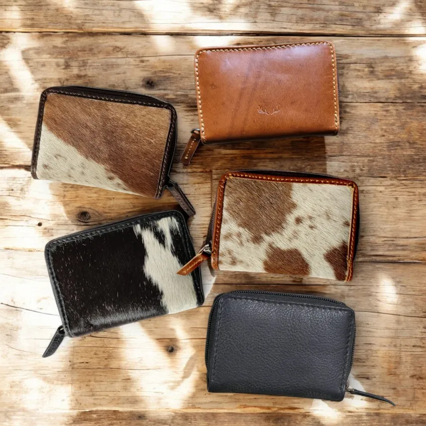 Cowhide Credit Card Wallet