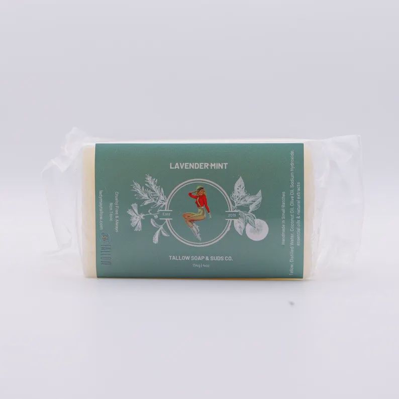 Lavender Mint Tallow Soap