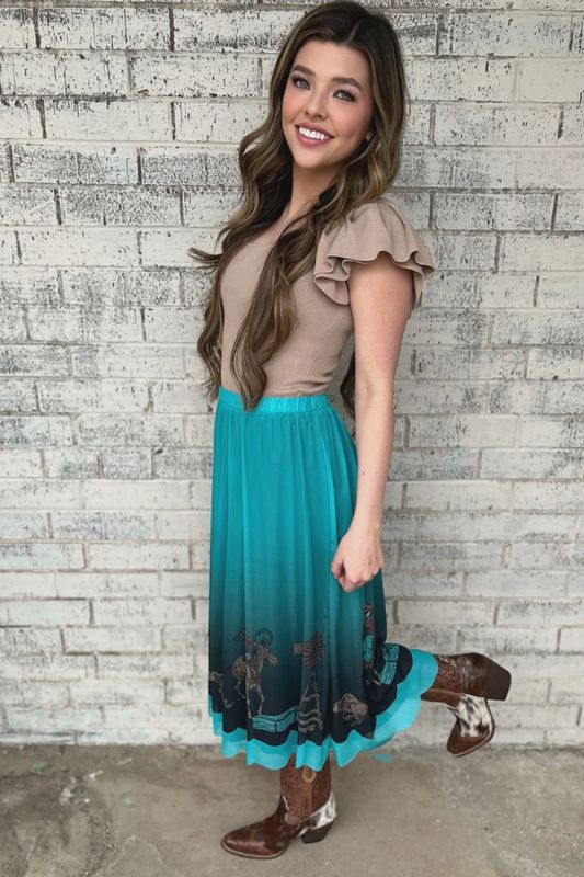 God&#39;s Country Mesh Skirt