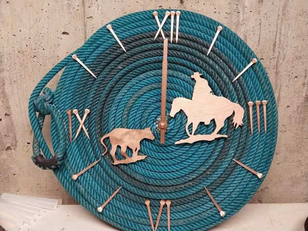 Rope Clocks with accents
