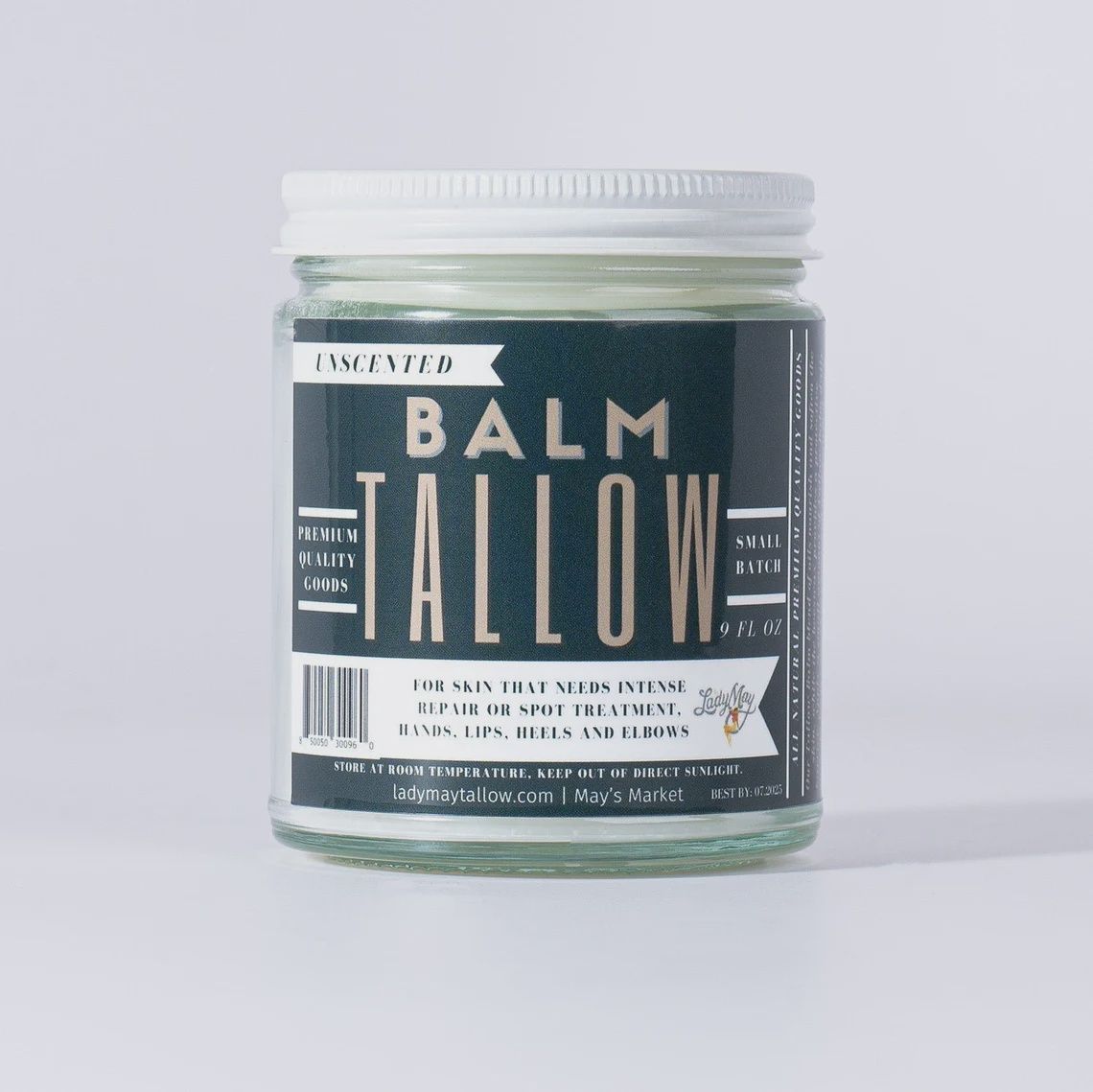 Unscented Tallow Balm