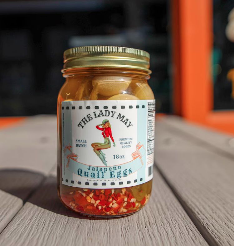Pickled Jalapeno Quail Eggs
