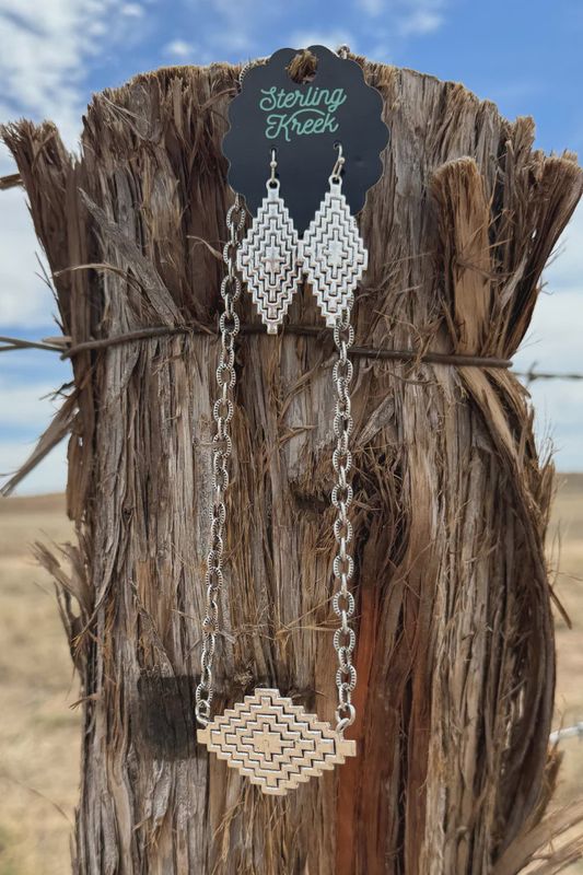 Aztec Necklace and Earrings Set