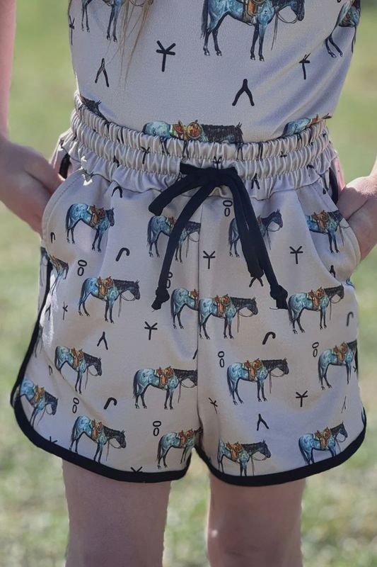 Old Town Road Kids Shorts