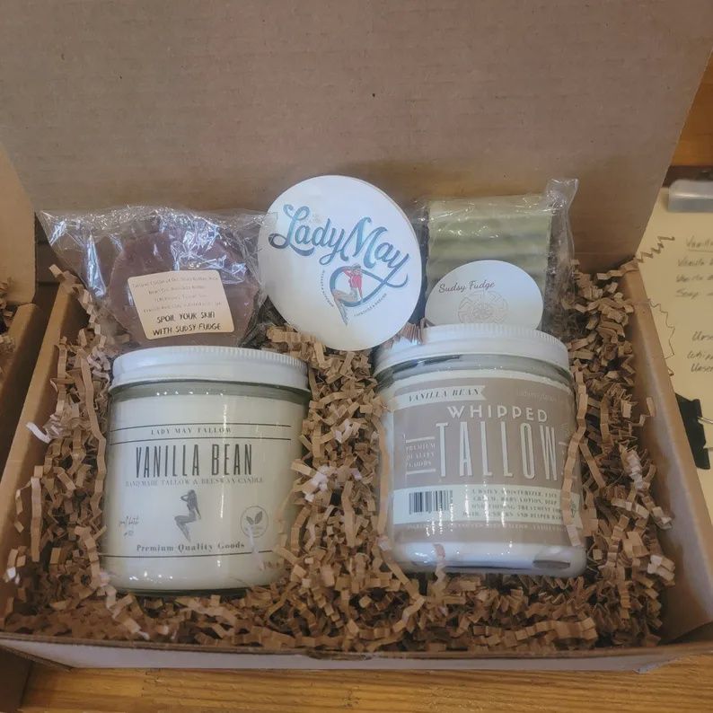 All-Natural Vanilla Whipped Tallow Gift Box