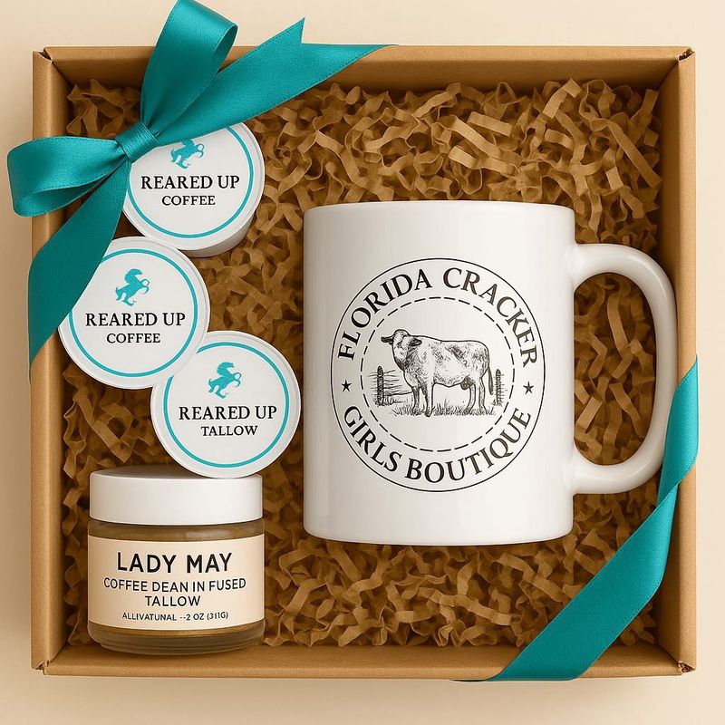 Coffee, Mug and Eye Cream Gift Box