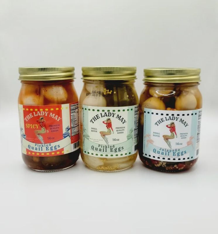 Pickled Quail Egg Trio