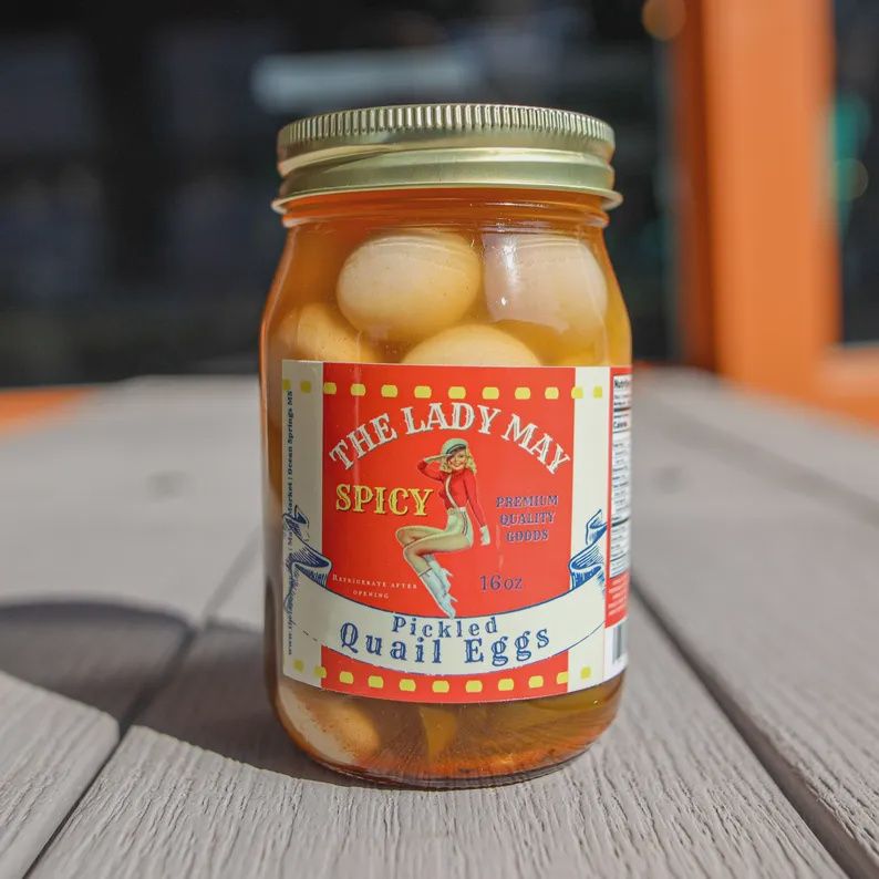 Spicy Pickled Quail Eggs