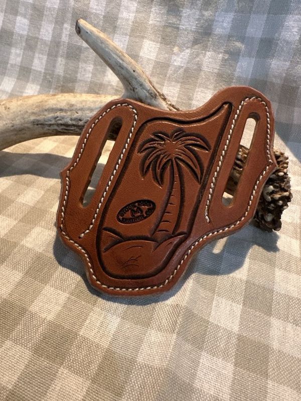 Hand-tooled  Knife Case