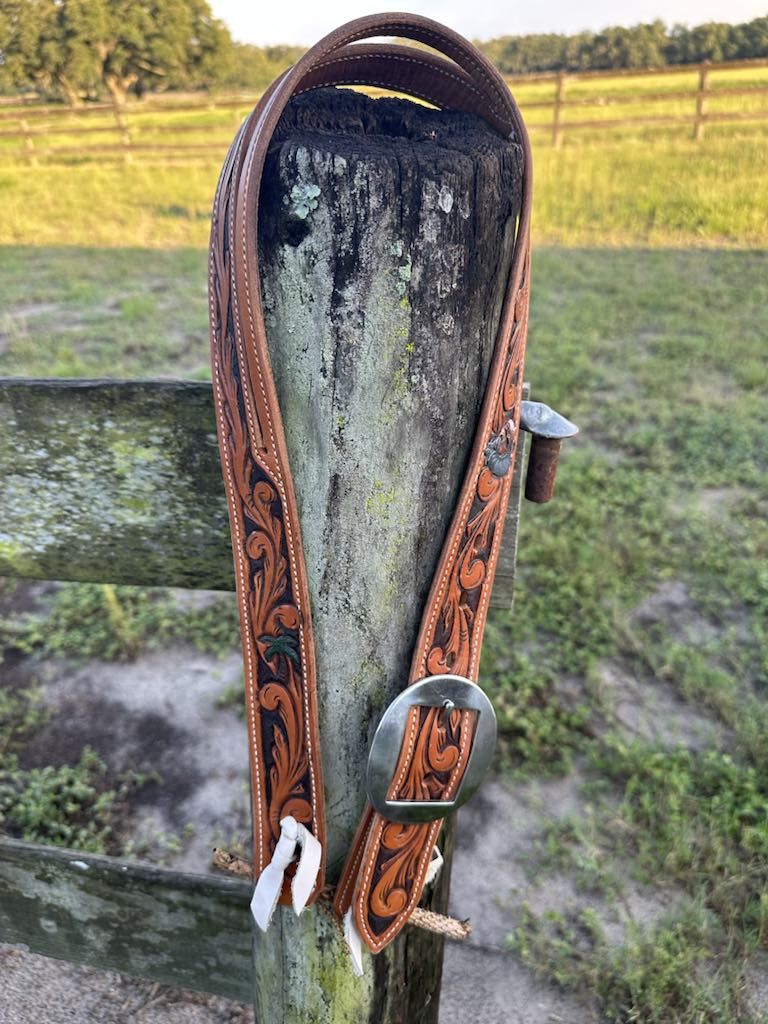 Leather Headstall - Hand Crafted
