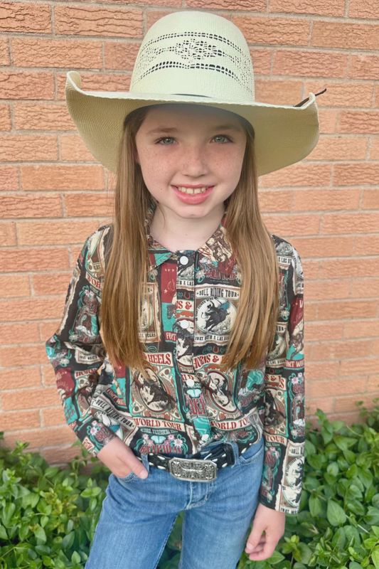 Vintage Rodeo Button Up - Youth Sizes