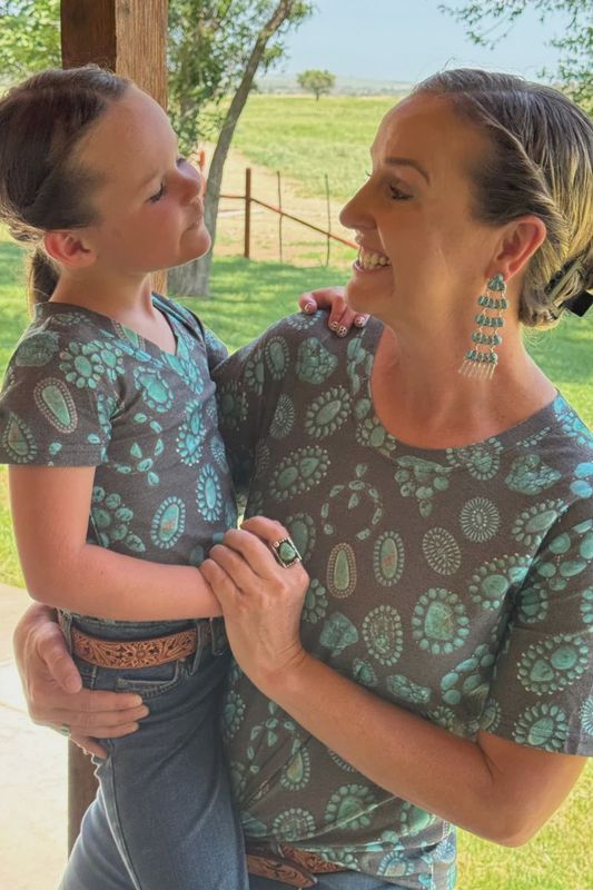 Forever in Turquoise Crew Neck Tee