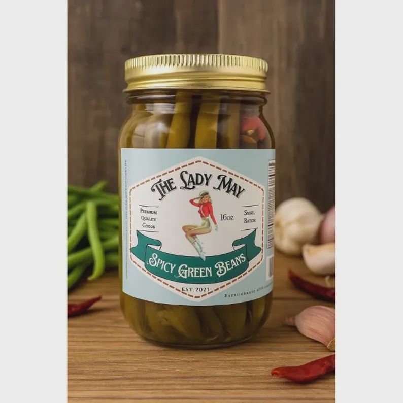 Southern Pickled Green Beans