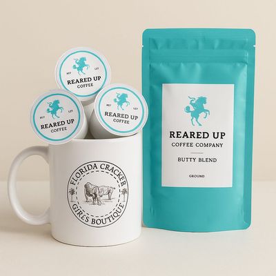 Reared Up Coffee, Mugs and more