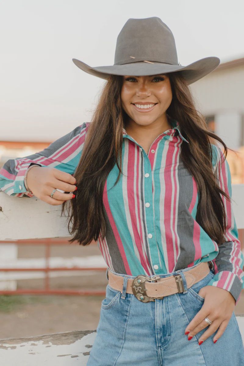 New To Country Button Up Shirt