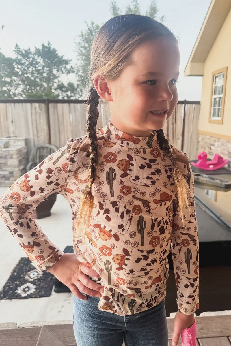 Haunting the Range Mesh Top - Youth Sizes