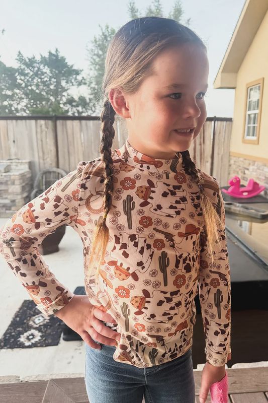 Haunting the Range Mesh Top - Youth Sizes
