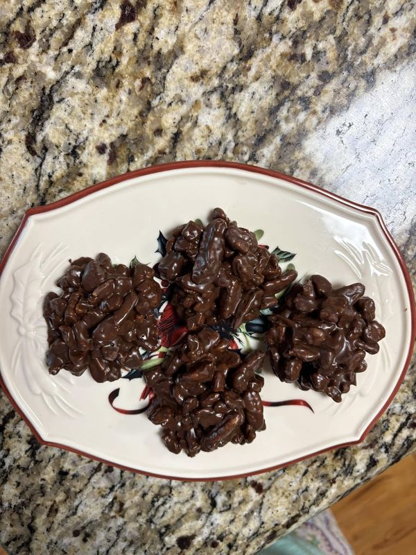 Chocolate Raisin and Pecan Patties - preorder for October delivery