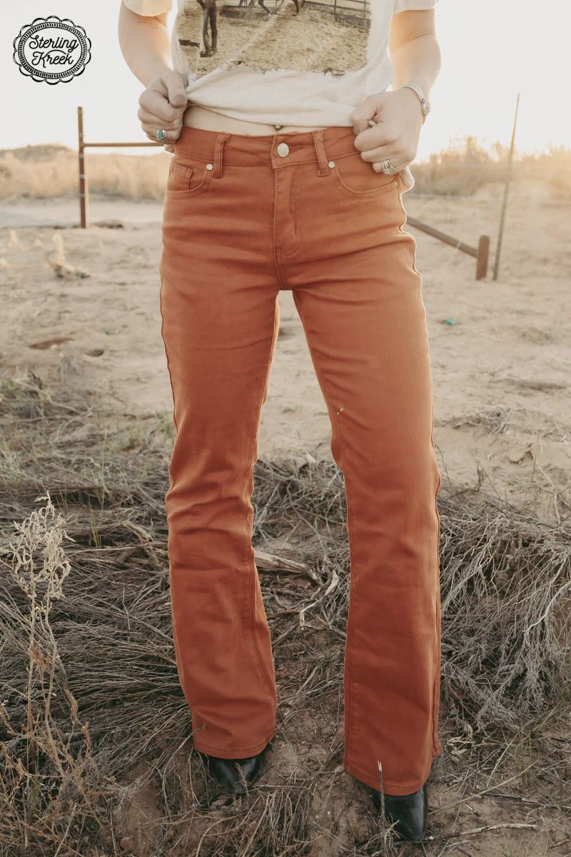 Walking West Demin Rust - 13/14 Long