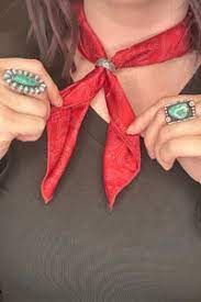 Stitched Up (Dark Red) Mini Wild Rag