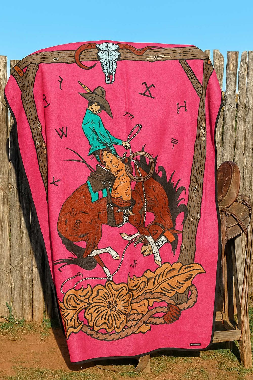 RAFFLE TICKET FOR ROSETTE RODEO BLANKET