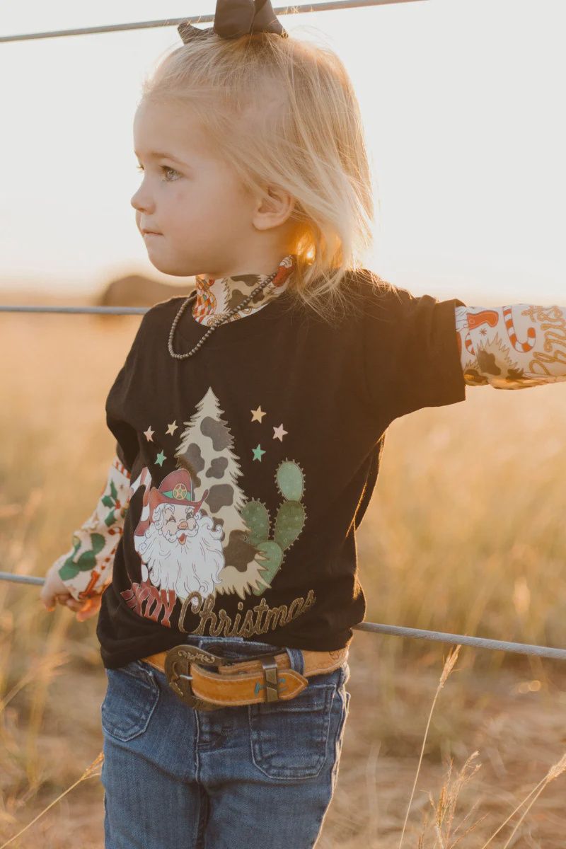 Howdy Santa Tee - Kids