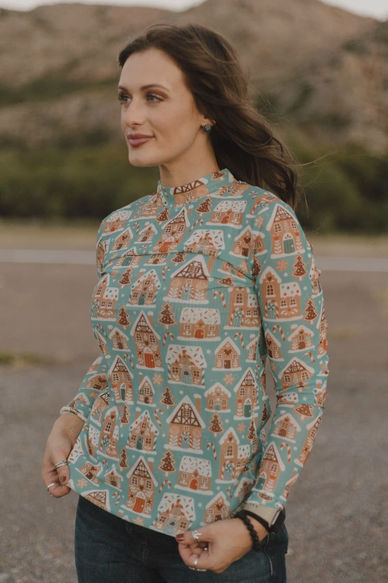 Wranglers Wonderland Mesh Top